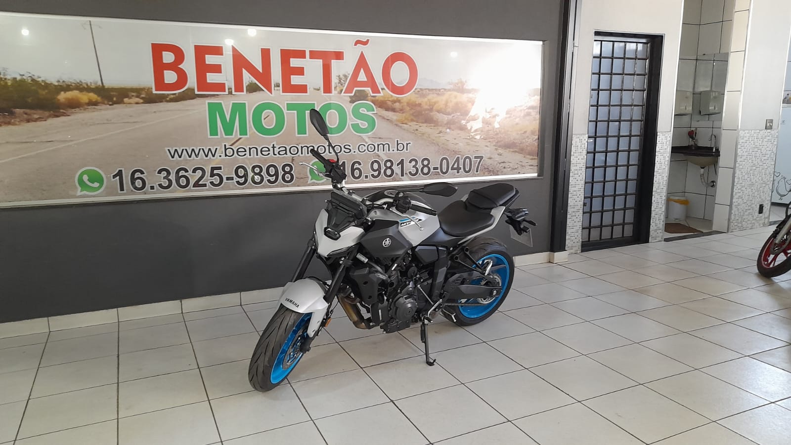 YAMAHA MT 07 CONNECTED ABS