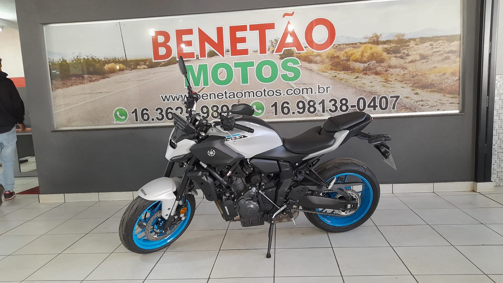 YAMAHA MT 07 CONNECTED ABS