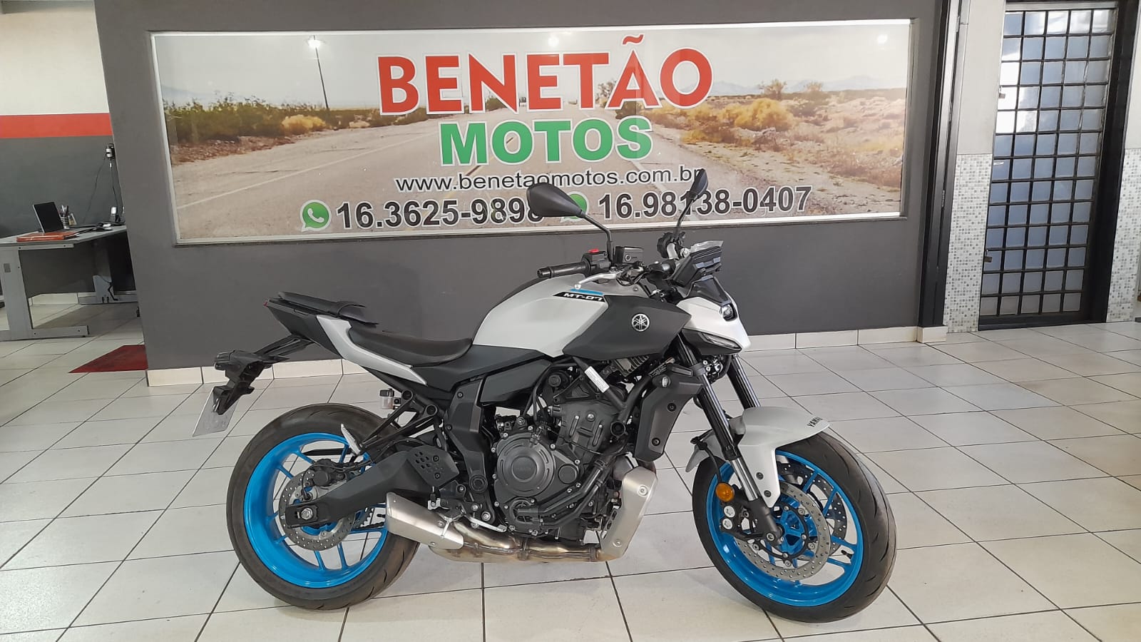 YAMAHA MT 07 CONNECTED ABS
