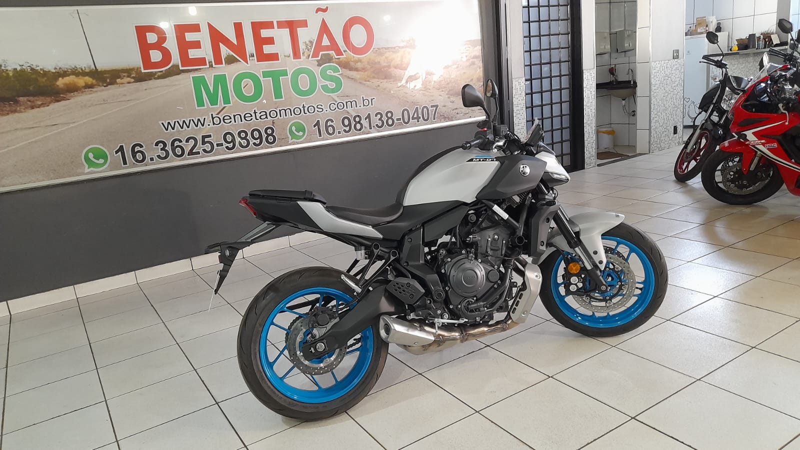 YAMAHA MT 07 CONNECTED ABS
