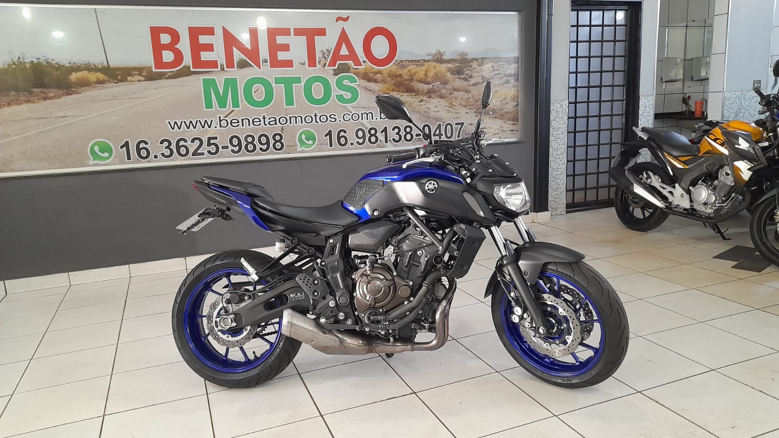 YAMAHA MT 07 ABS