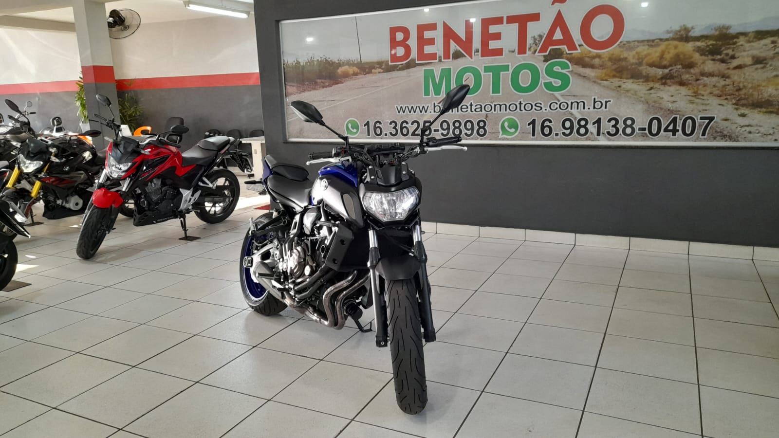 YAMAHA MT 07 ABS