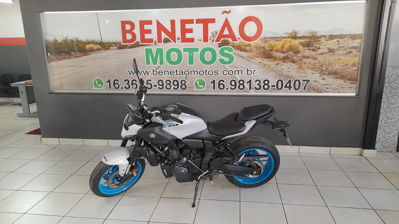 YAMAHA MT 07 CONNECTED ABS