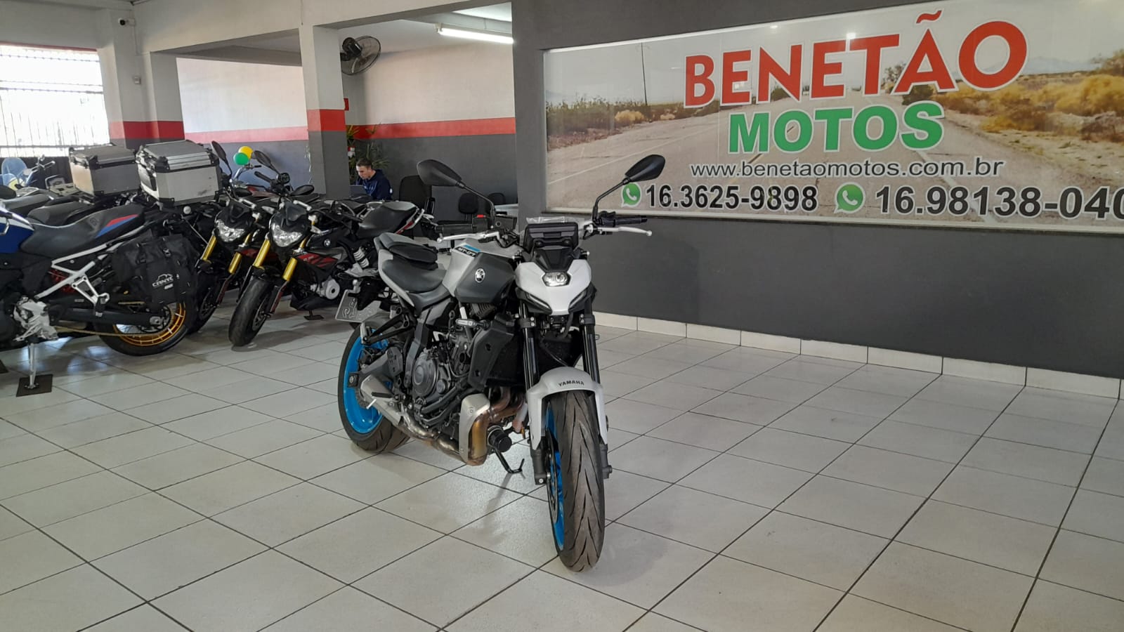 YAMAHA MT 07 CONNECTED ABS