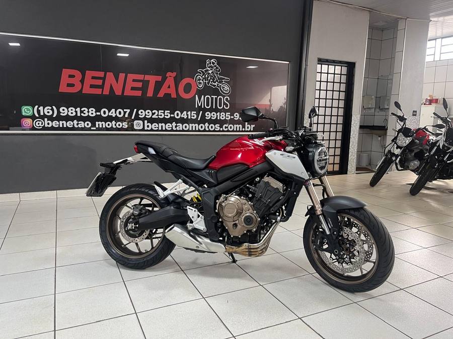 Honda CB 650 R ABS VERMELHA 2022 foto 6