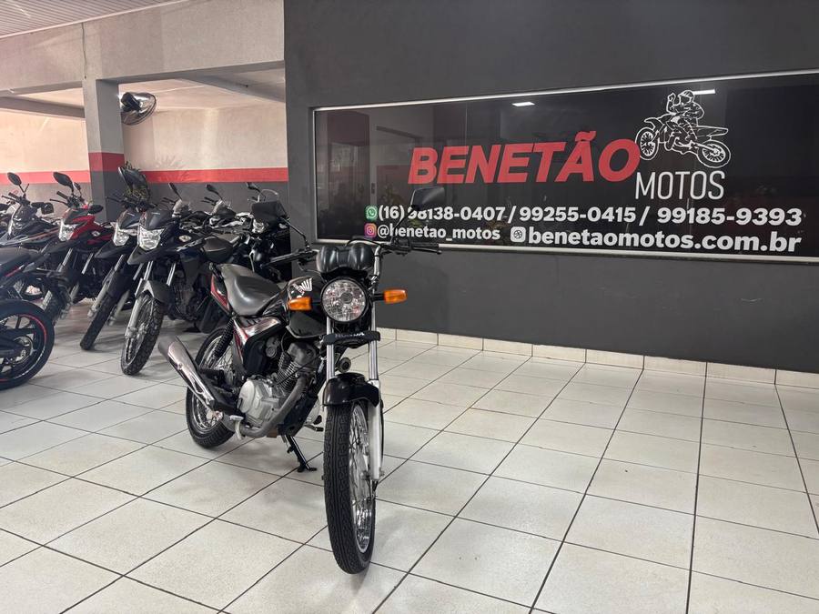 Honda CG FAN ESI PRETA 2013 foto 4
