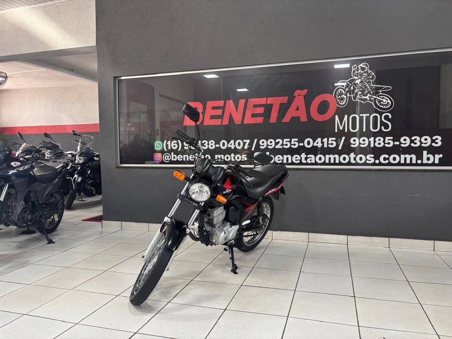 Honda CG FAN ESI PRETA 2013 foto 5