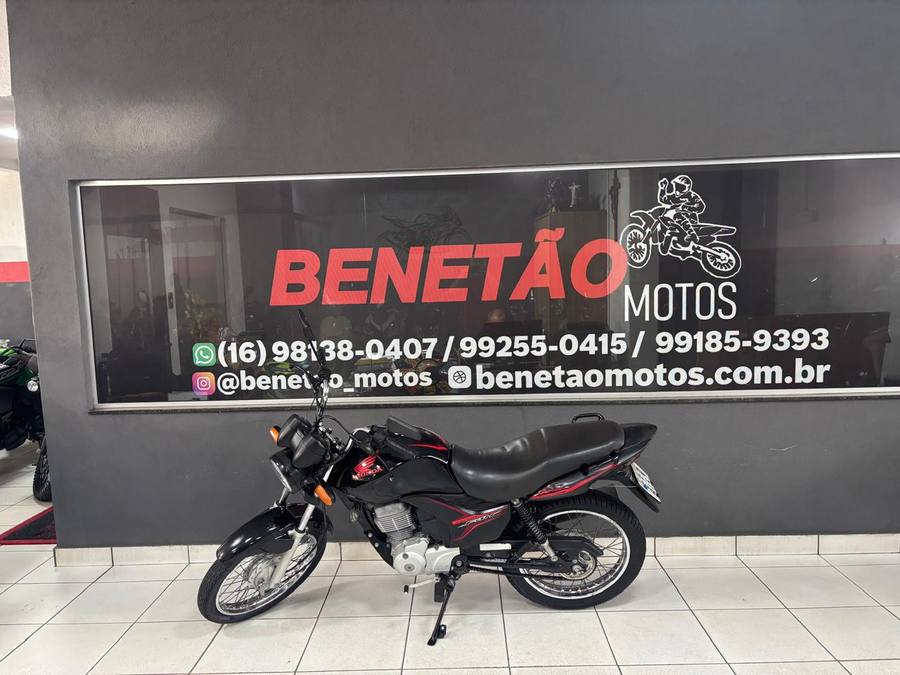 Honda CG FAN ESI PRETA 2013 foto 7