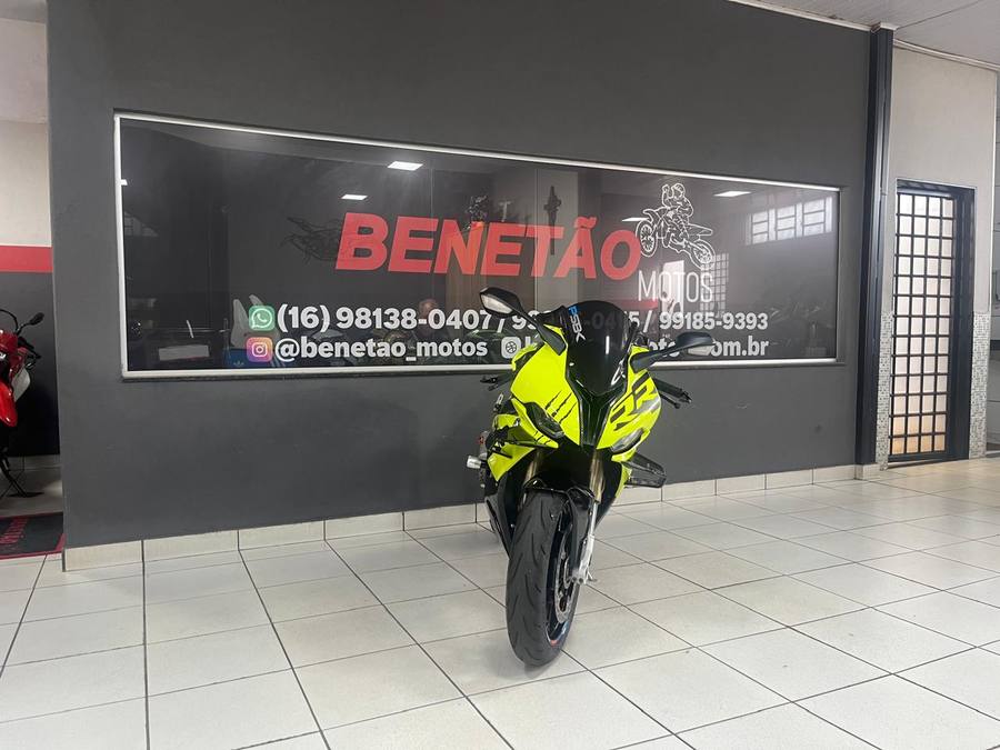 BMW S1000 RR VERDE 2021 foto 4