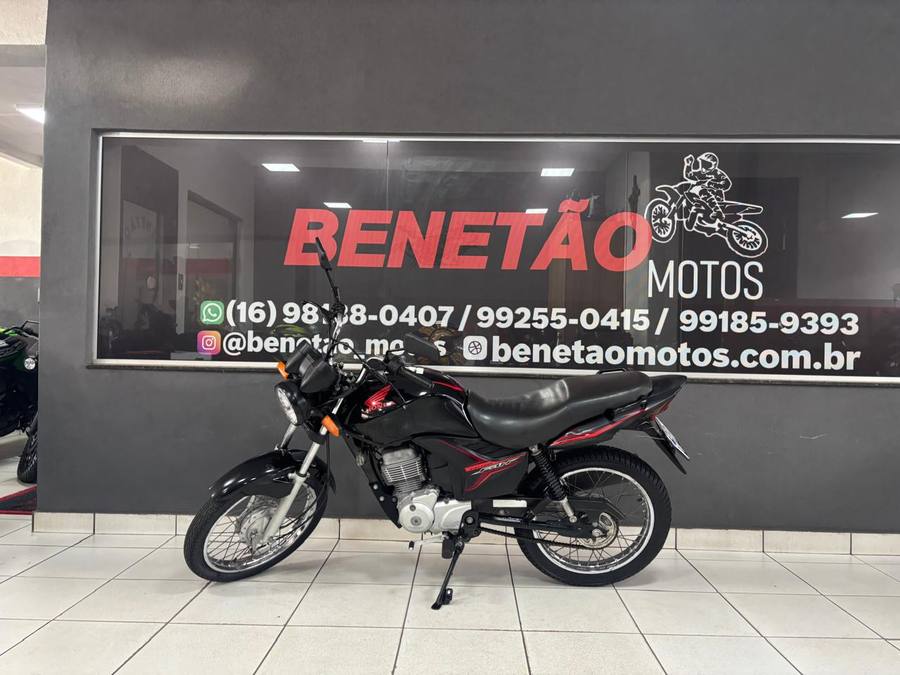 Honda CG FAN ESI PRETA 2013 foto 6