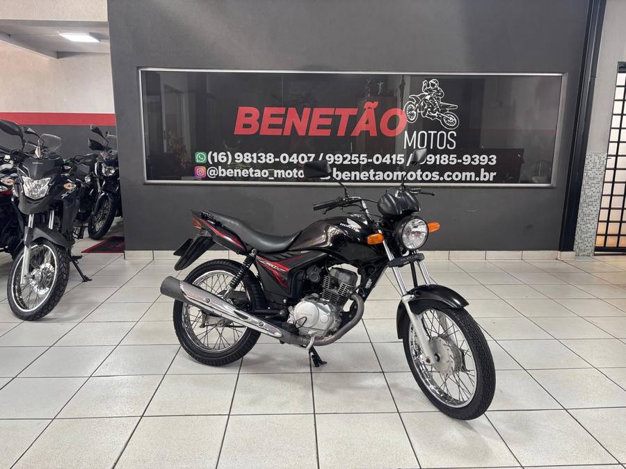 Honda CG FAN ESI PRETA 2013 foto 1